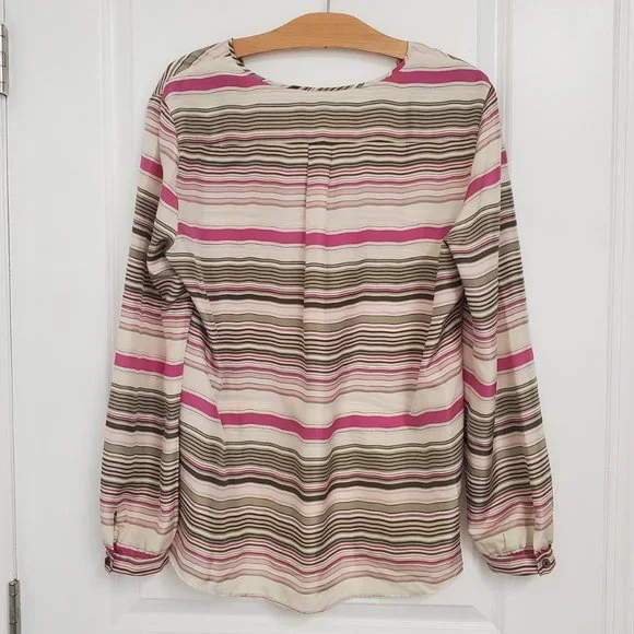 Lafayette 148 New York Silk Shirt - Picture 2 of 4